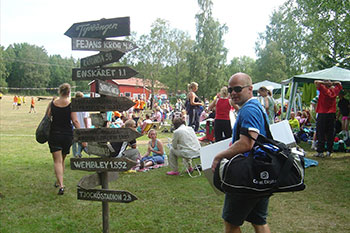 Skärgårdscupen på Tyvö 2008 : Planen
