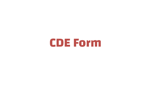 CDE Form