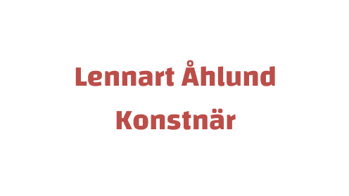Lenart Ahlund Konstnär